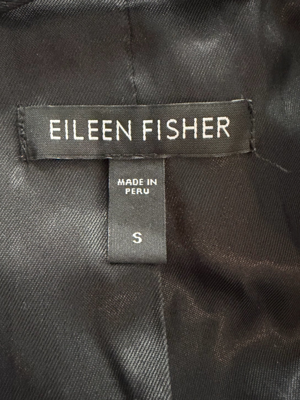 Eileen Fisher Wool Suri Alpaca Soft Snap Button Vest - Picture 8 of 10